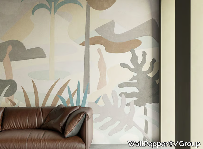 ADAM & EVE - Tropical wallpaper, PVC free, eco-friendly, washable _ WallPepper®/Group