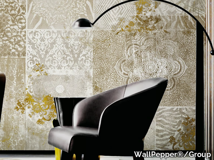 ETNISK - Geometric PVC free, eco-friendly, washable wallpaper _ WallPepper®/Group