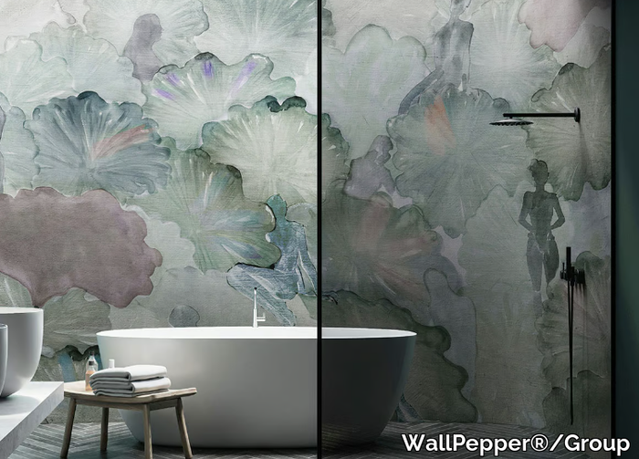 FLUKY - Natural wallpaper, PVC free, eco-friendly, washable _ WallPepper®/Group