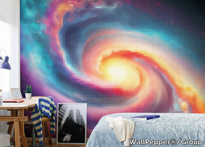 GALAXY - Geometric PVC free, eco-friendly, washable wallpaper _ WallPepper®/Group