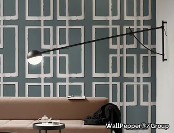 CHAIN - Geometric wallpaper, PVC free, eco-frindly, washable _ WallPepper®/Group