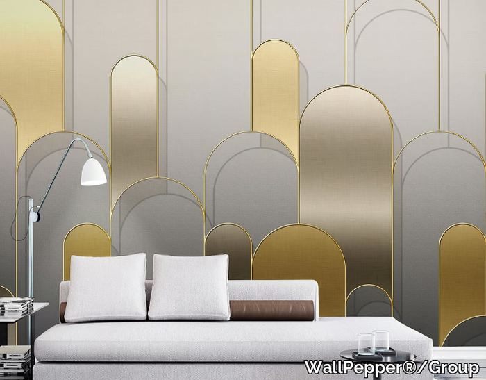 LUX - Geometric PVC free, eco-friendly, washable wallpaper _ WallPepper®/Group