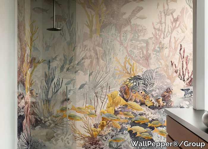 REEF - Natural wallpaper, PVC free, eco-friendly, washable _ WallPepper®/Group