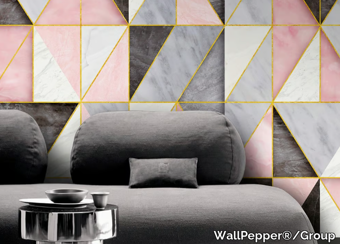 RHOMBUS - Modern wallpaper, eco-friendly, PVC free and washable _ WallPepper®/Group