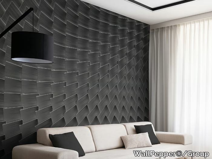 SHREDS - Geometric PVC free, eco-friendly, washable wallpaper _ WallPepper®/Group