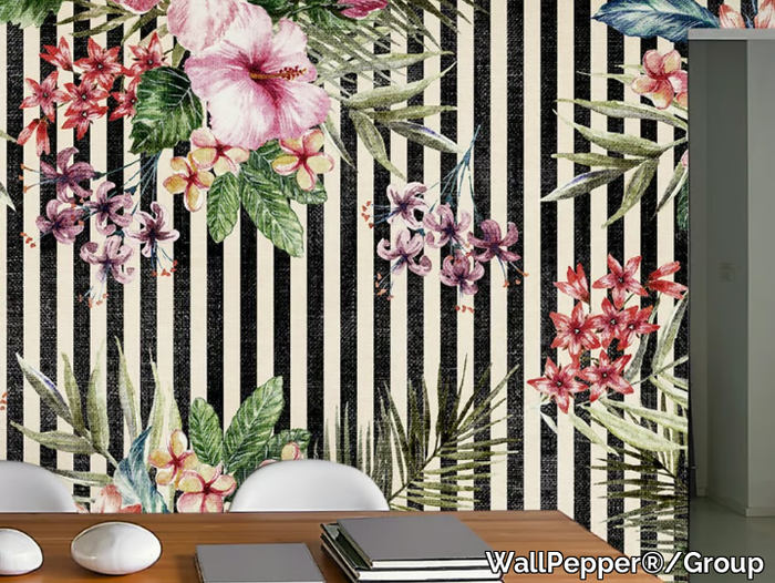 TIPICAL TROPICAL - Ecological washable PVC free wallpaper _ WallPepper®/Group