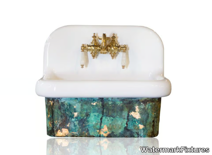 COUPE - Porcelain washbasin _ WatermarkFixtures