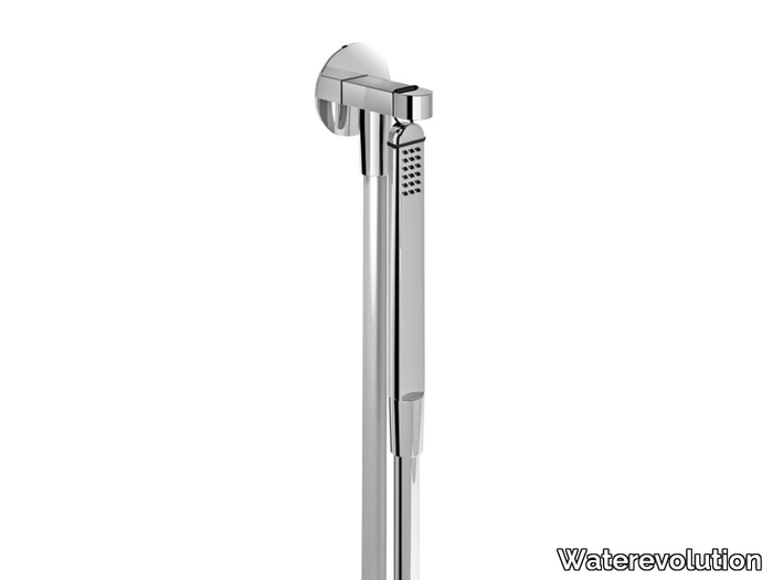 CLIP T9.621 - Wall-mounted chromed brass handshower _ Waterevolution