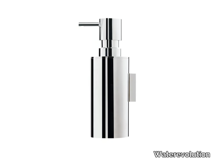 DEEP A2.26 - Wall-mounted chromed brass Bathroom soap dispenser _ Waterevolution