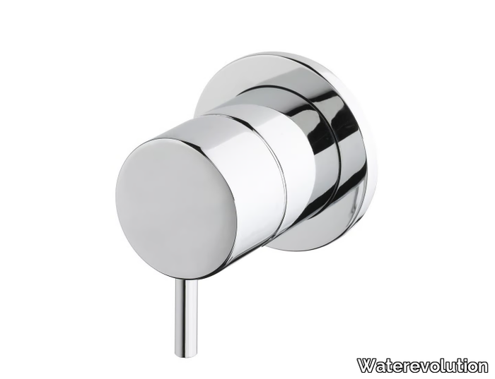 FLOW T1.43F34 - Chromed brass stop valve _ Waterevolution