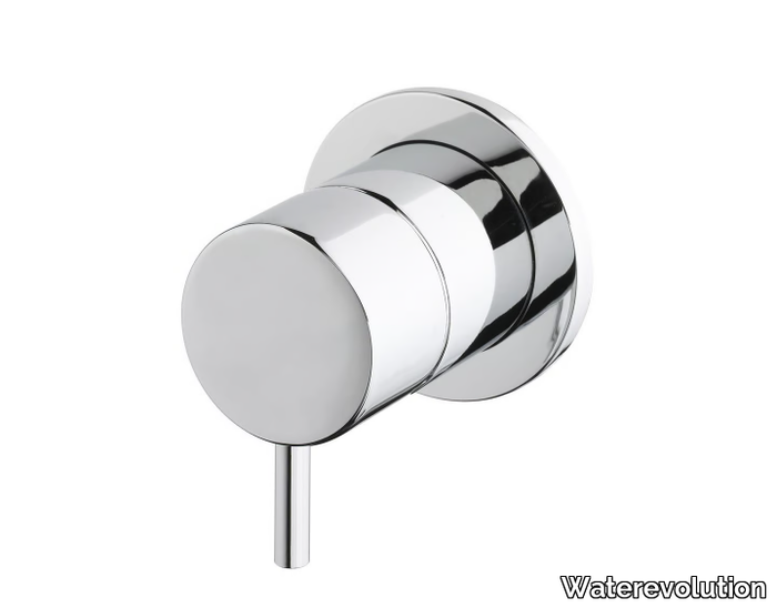 FLOW T1.43Q34 - Chromed brass stop valve _ Waterevolution