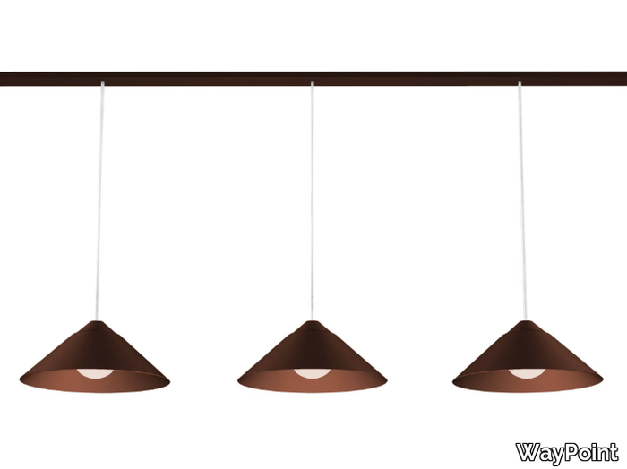 CHAPEAU - LED powder coated aluminium pendant lamp _ WayPoint