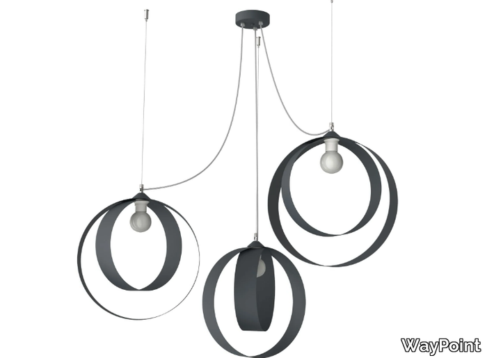 SHELL 3 LIGHTS - LED pendant lamp _ WayPoint