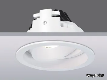 HALF - Adjustable ceiling recessed die cast aluminium spotlight _ WayPoint