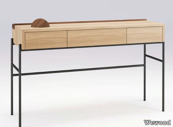 CONCIERGE - Solid wood console table / secretary desk _ Wewood