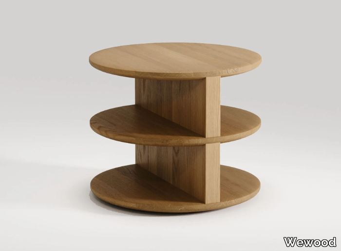 TRIPLEX - Oak coffee table / bedside table _ Wewood