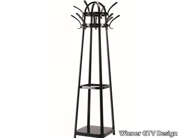 KOLO MOSER - Beech coat stand _ Wiener GTV Design