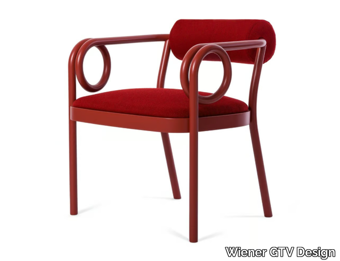 LOOP - Easy chair with armrests _ Wiener GTV Design