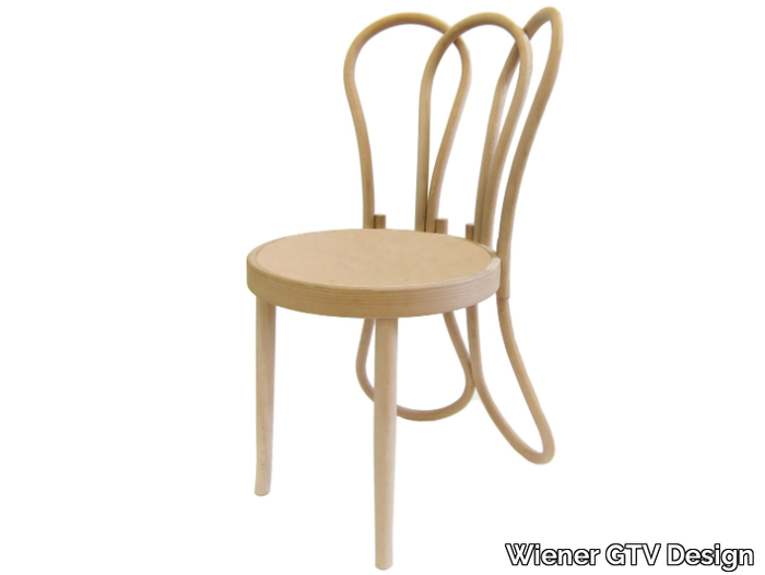 POST MUNDUS - Wooden chair _ Wiener GTV Design