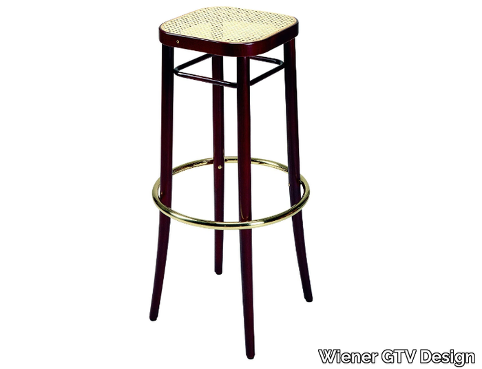 VIENNA 144 - High beech barstool _ Wiener GTV Design