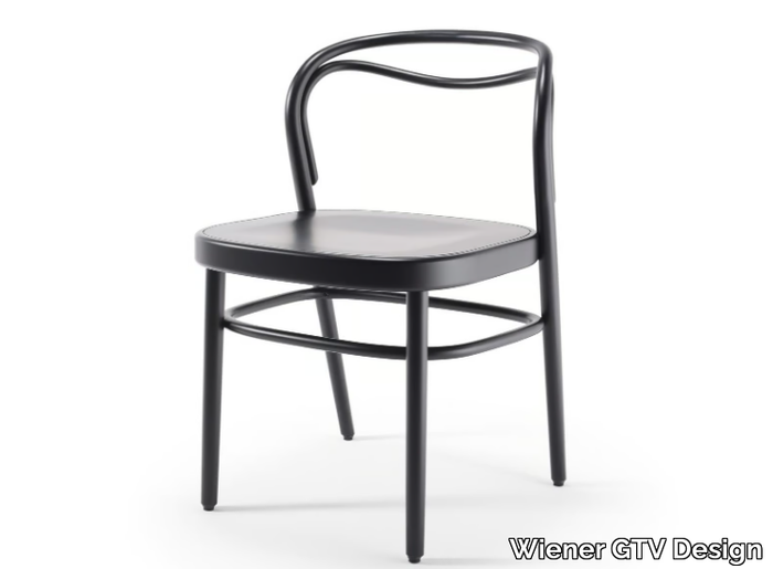 BEAULIEU - Beech chair open back _ Wiener GTV Design