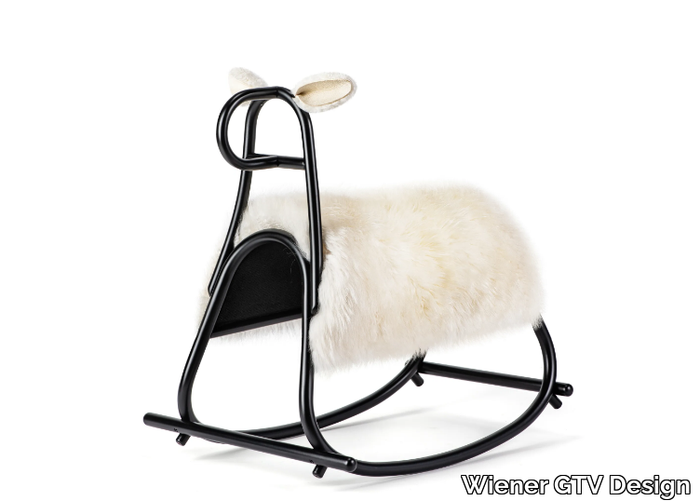 FURIA - WINTER EDITION - Fur rocking horse _ Wiener GTV Design