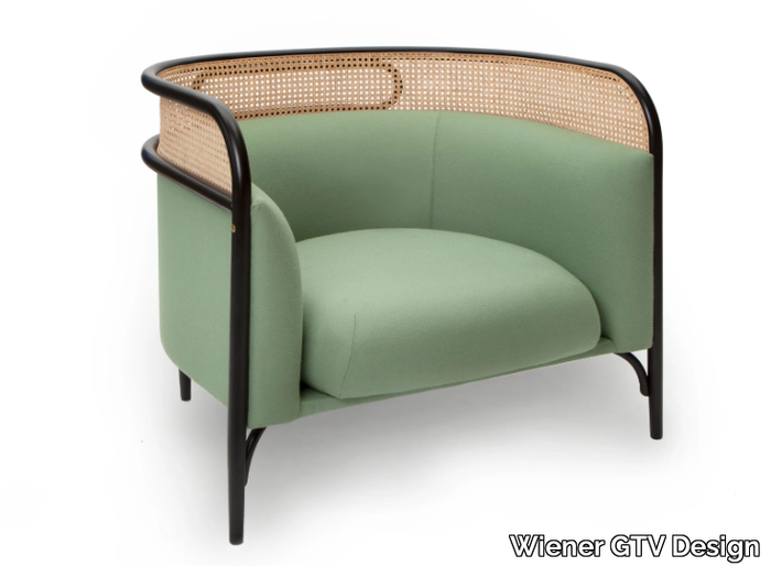 TARGA LOUNGE - Fabric armchair with armrests _ Wiener GTV Design