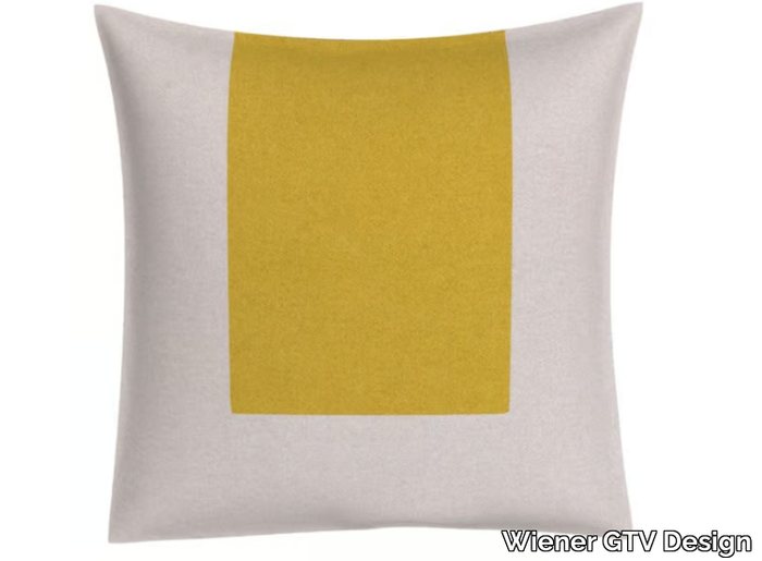 TARGA STYLE - Motif square wool cushion _ Wiener GTV Design