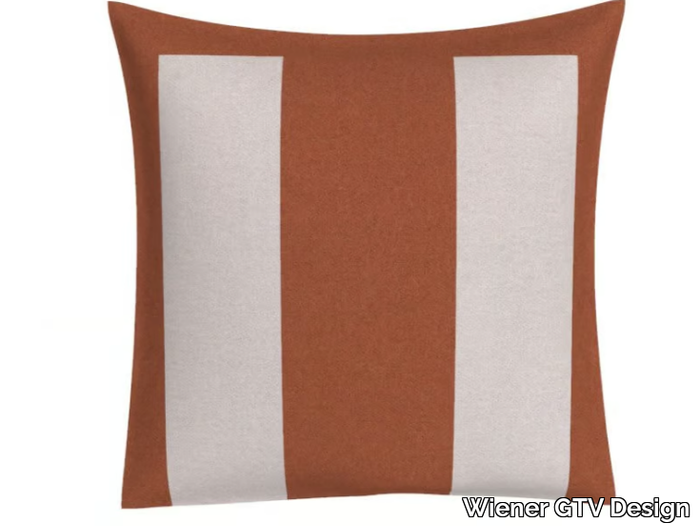 TARGA STYLE - Motif square wool cushion _ Wiener GTV Design