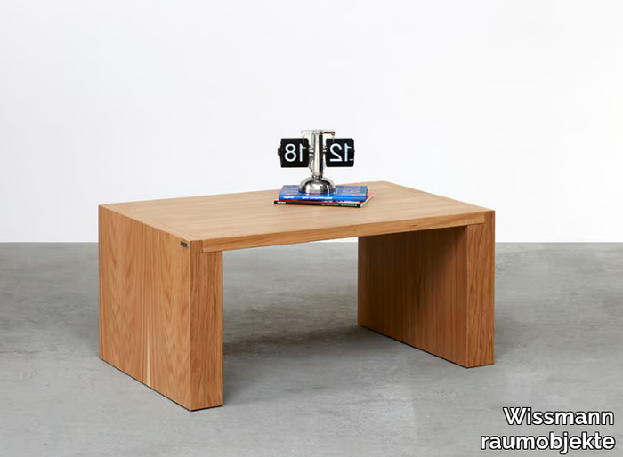 ART571 - Rectangular wooden coffee table _ Wissmann raumobjekte