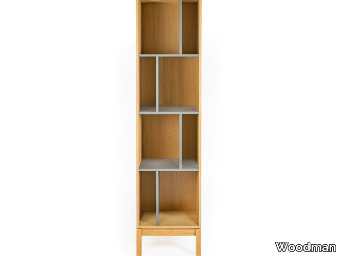 ABBEY WOOD - Open wooden bookcase _ Woodman