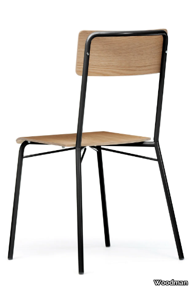ASHBURN - Plywood chair open back _ Woodman