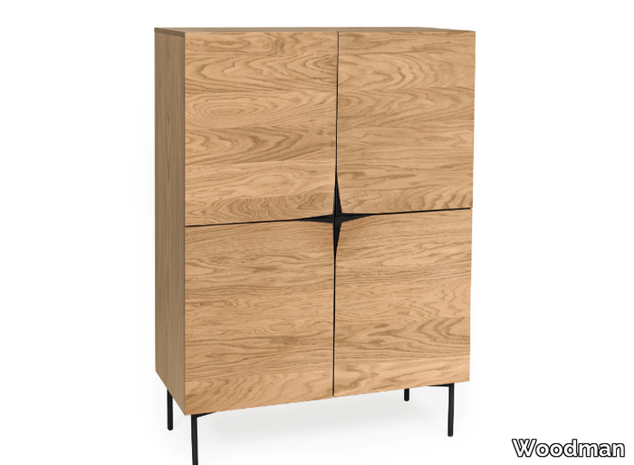 FLOP - Highboard with doors _ Woodman