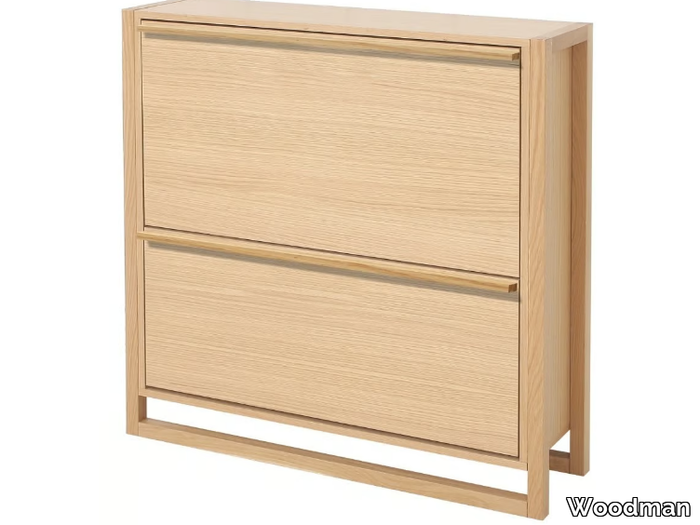 NEWEST - Wood veneer shoe cabinet _ Woodman