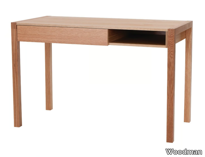 NEWEST - Rectangular wood veneer writing desk _ Woodman