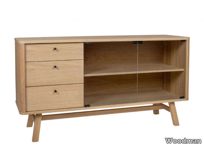 SKAGEN - Wooden sideboard with drawers _ Woodman