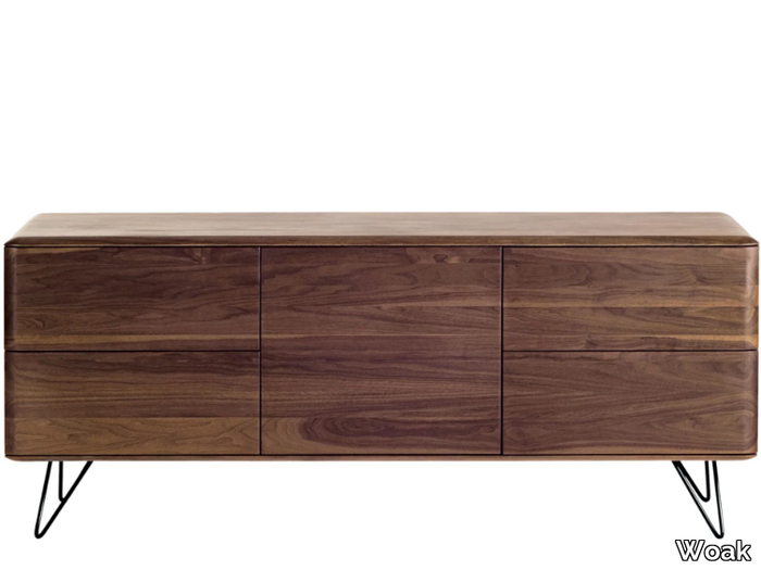 MALIN - Solid wood sideboard with drawers _ Woak