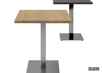 MAX MINI - Square laminate table _ XLINE