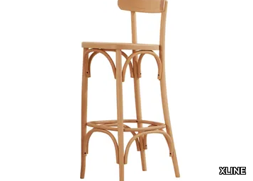 AMBRA - High beech stool _ XLINE