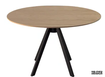 IKEBANA - Round laminate table _ XLINE