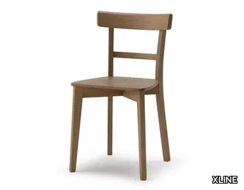 1442 - Wooden chair open back _ XLINE