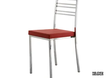 GRANATO - Metal chair with integrated cushion _ XLINE