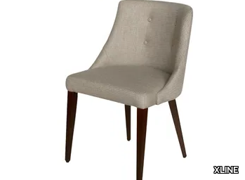 RUBINO - Tufted fabric chair _ XLINE