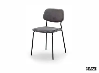 4205 - Fabric chair open back with integrated cushion _ XLINE