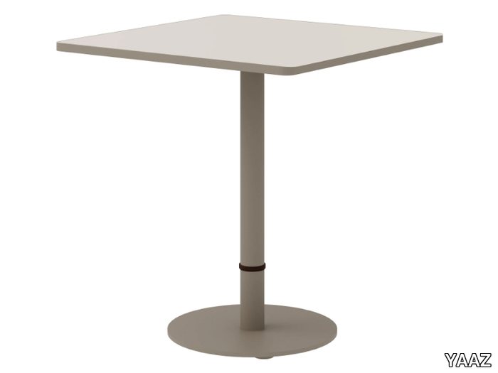 ANKA Z-PACT - Square HPL garden table _ YAAZ