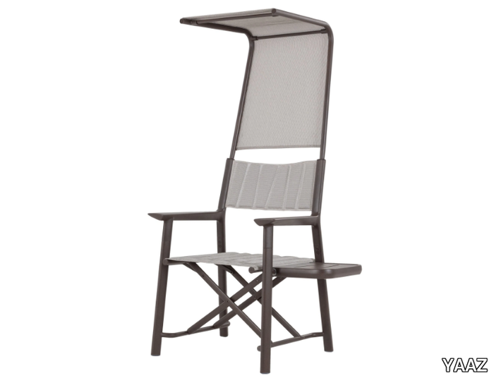 DEDIM - Aluminium garden chair high-back _ YAAZ