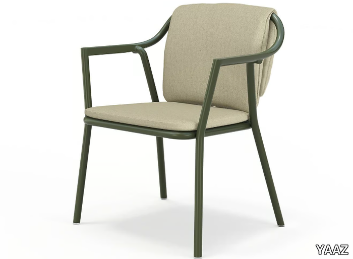 MONTE - Aluminium and fabric garden chair _ YAAZ