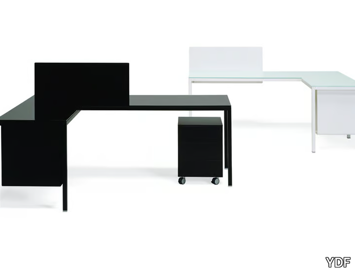 ERNESTO WORK - L-shaped office desk _ YDF