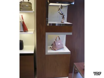 DISPLAY NICHES FOR SHOP INTERIOR - Wall-mounted one-sided retail display unit _ YDF