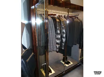 CLOTHING STAND IN METAL - Wall-mounted Shop furnishing _ YDF